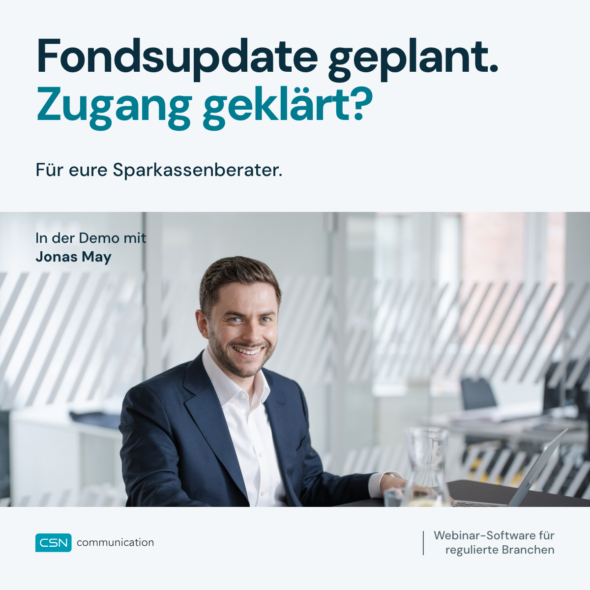Fondsupdate geplant. Zugang geklärt?